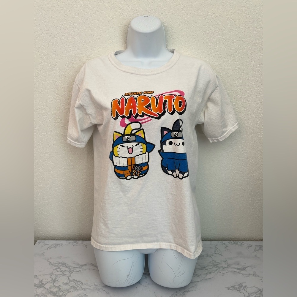 Naruto Anime Women’s T Shirt Small Short Sleeve Pullover Shonen Jump​​